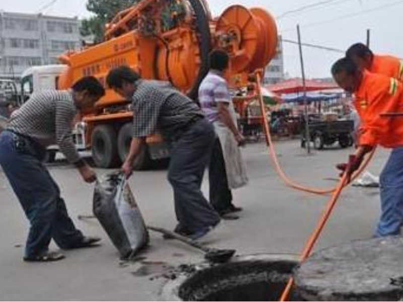 广州从化区疏通下水道 专业抽粪 清洗污水管道